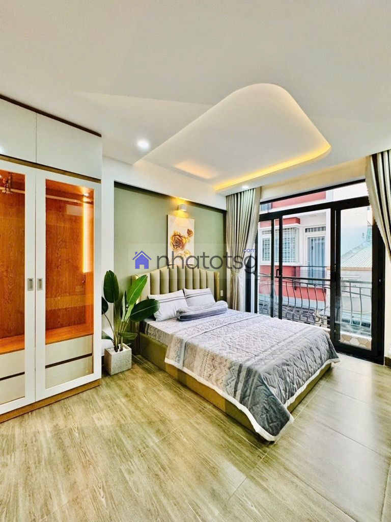 KHU CAO TẦNG - TẶNG FULL NỘI THẤT. NGANG HƠN 5M CỰC ĐẸP. KHÔNG QH - KO LỘ GIỚI - HẺM XE HƠI  - KHU DÂN TRÍ