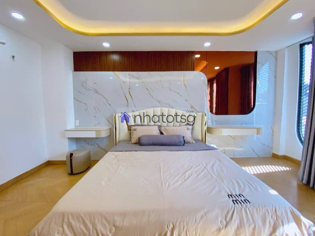 SIÊU PHẨM NHÀ MỚI – HXH THÔNG – NGAY LÊ QUANG ĐỊNH – GÒ VẤP – 5 TẦNG – GIÁ 10.5 TỶ TL