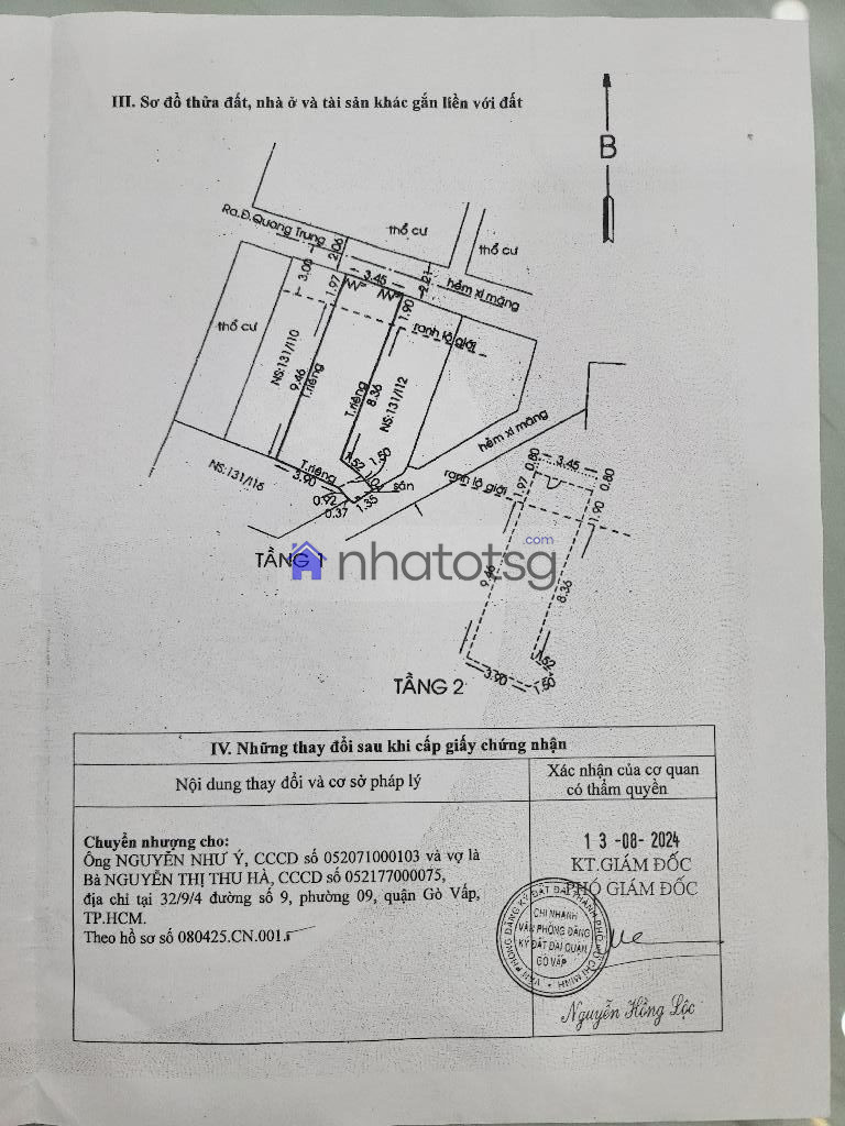 NHÀ 2 MẶT HẺM TRƯỚC VÀ SAU. VỊ TRÍ TRUNG TÂM, NHÀ ĐANG CHO THUÊ CÓ DÒNG TIỀN SẴN.