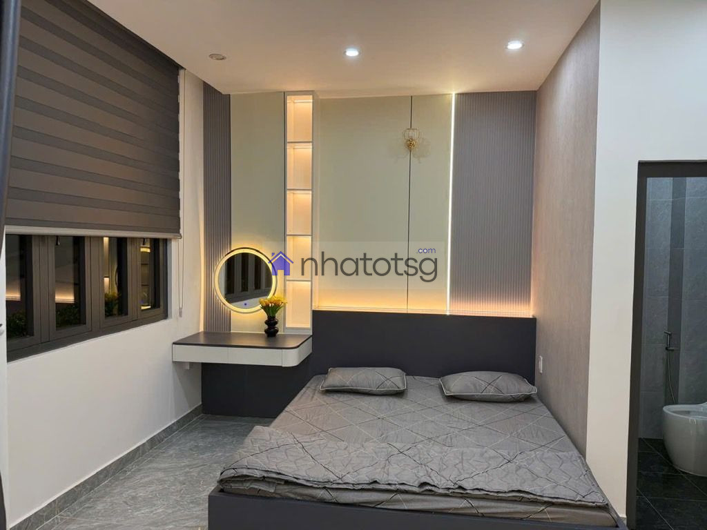 NHÀ MỚI XD VẪN CÒN THƠM MÙI SƠN. TẶNG TOÀN BỘ NỘI THẤT XỊN SÒ