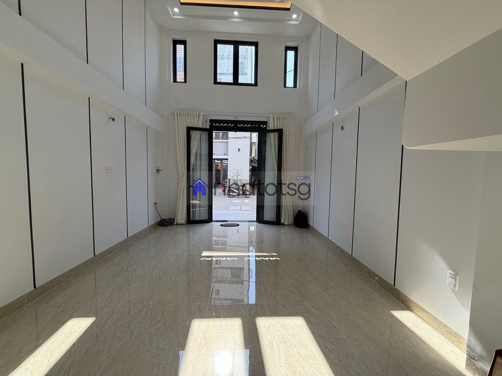 SIÊU PHẨM XÂY MỚI GIÁP BÌNH THẠNH - 4 TẦNG - XE HƠI ĐỔ CỔNG - HÀNG XÓM DÂN TRÍ