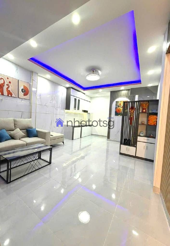 MẶT TIỀN - NHÀ 2 TẦNG XE HƠI NGỦ TRONG NHÀ