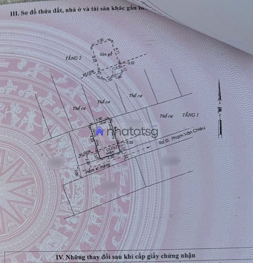 GẦN SIÊU THỊ EMART - 3 TẦNG MỚI - TẶNG FULL NỘI THẤT CAO CẤP - VÀI BƯỚC RA XE TẢI.