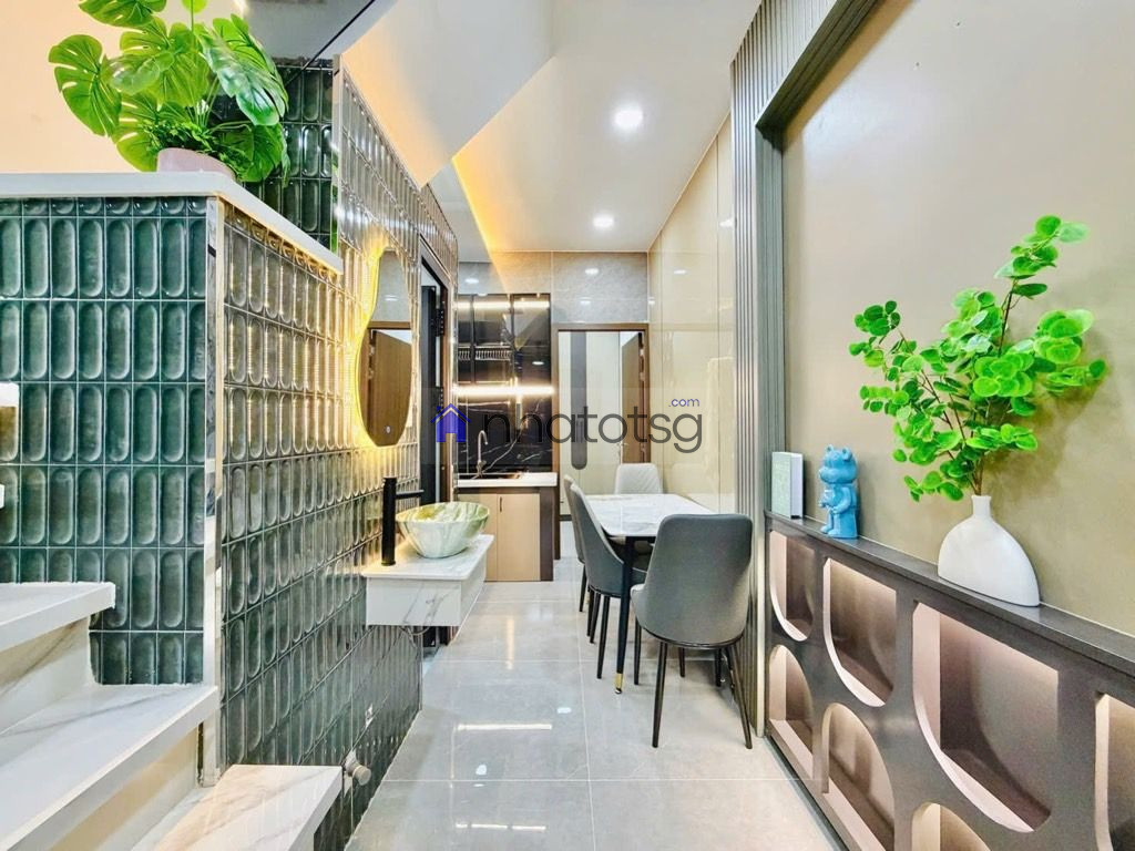 NỞ HẬU ĐẸP - HẺM THÔNG, VỪA Ở VỪA KINH DOANH - TẶNG FULL NỘI THẤT XỊN - CÔNG NHẬN VÀ HOÀN CÔNG ĐỦ.