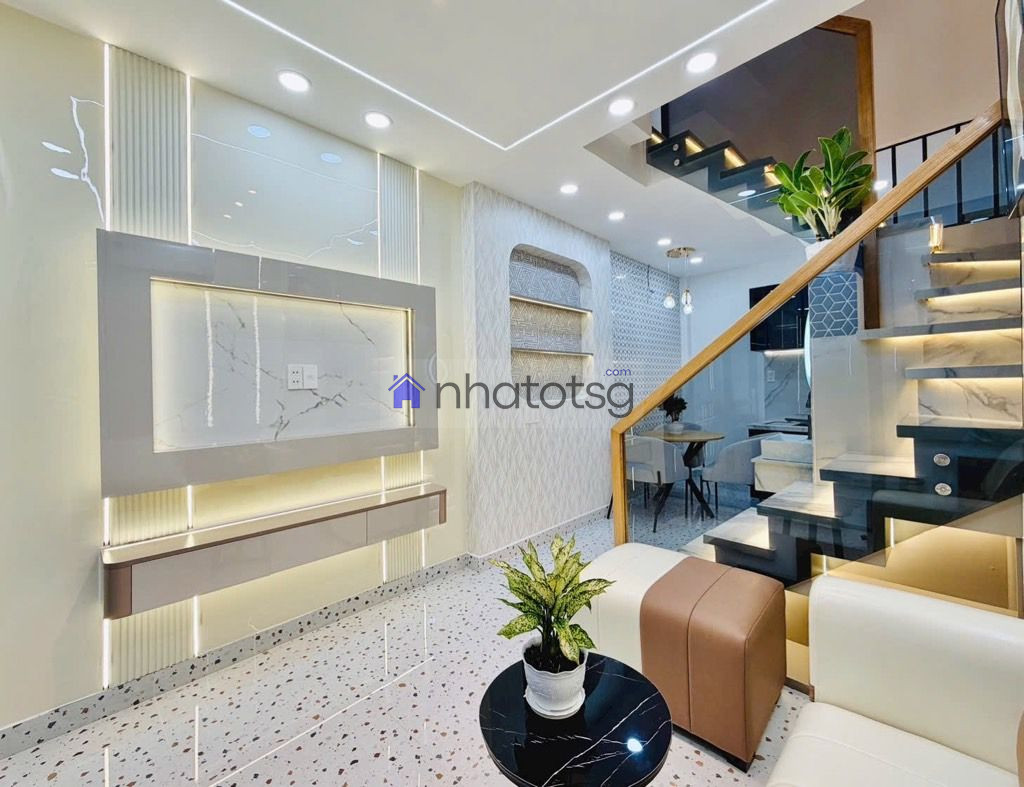 GẦN SÂN BAY TSN, CÔNG VIÊN GIA ĐỊNH - 3 TẦNG MỚI - TẶNG FULL NỘI THẤT XỊN