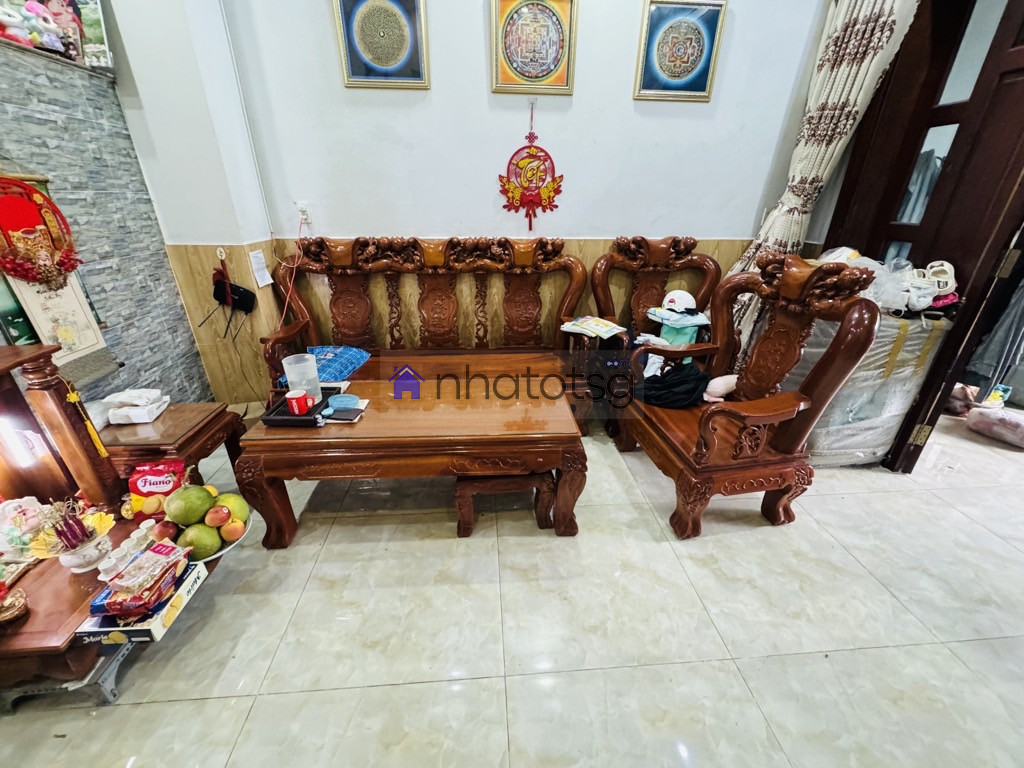 NHÀ 3 TẦNG, 4 PHÒNG - VUÔNG A4 - XE TẢI THÔNG, Ô TÔ VÀO NHÀ. KHU DÂN TRÍ CAO.