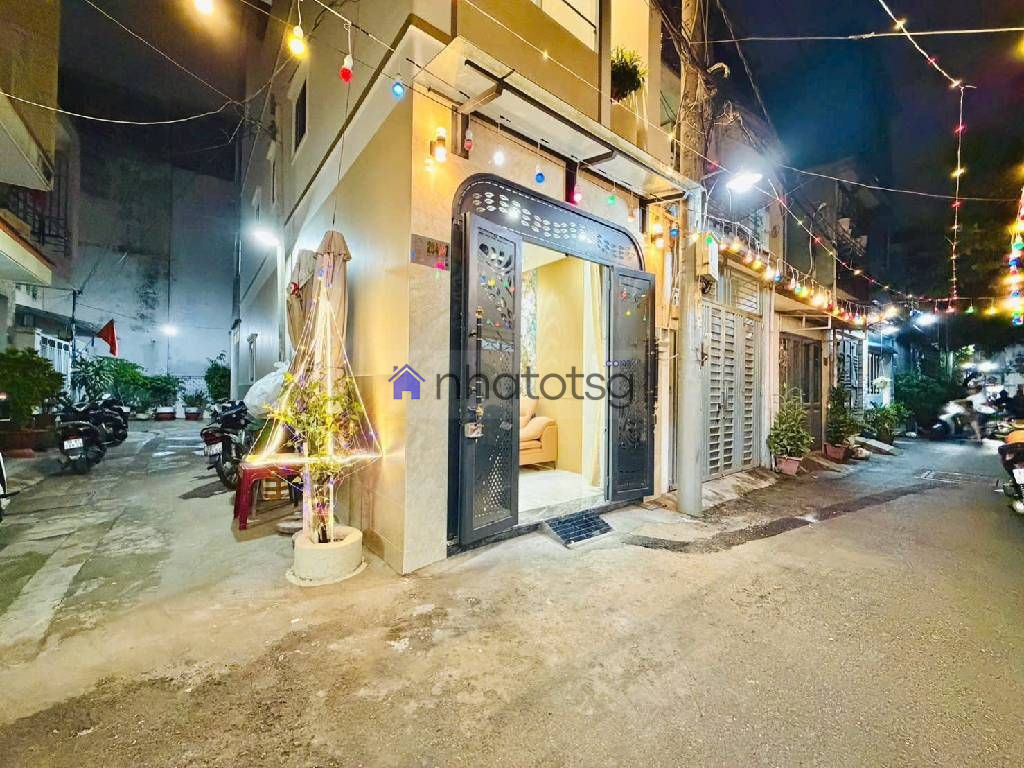 SIÊU PHẨM LÔ GÓC 3PN HẺM XE HƠI, SỔ CÔNG NHẬN 36,9M2 HOÀN CÔNG ĐỦ KHÔNG LỘ GIỚI.