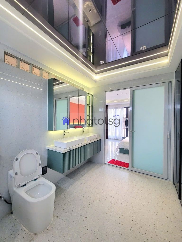 NHÀ MỚI THIẾT KẾ ĐẸP - HẺM XE HƠI, GẦN LÊ ĐỨC THỌ - NGUYỄN OANH - 5 TẦNG - FULL NỘI THẤT CAO CẤP