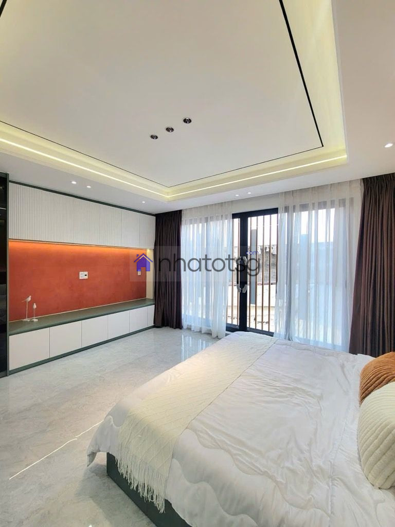 NHÀ MỚI THIẾT KẾ ĐẸP - HẺM XE HƠI, GẦN LÊ ĐỨC THỌ - NGUYỄN OANH - 5 TẦNG - FULL NỘI THẤT CAO CẤP