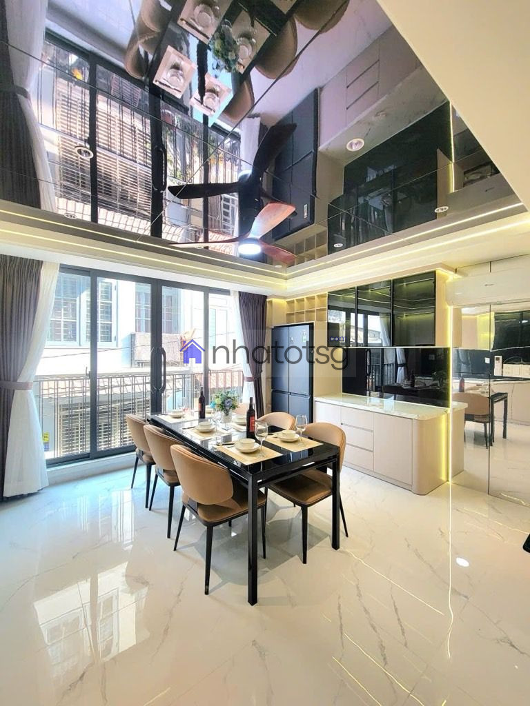 NHÀ MỚI THIẾT KẾ ĐẸP - HẺM XE HƠI, GẦN LÊ ĐỨC THỌ - NGUYỄN OANH - 5 TẦNG - FULL NỘI THẤT CAO CẤP