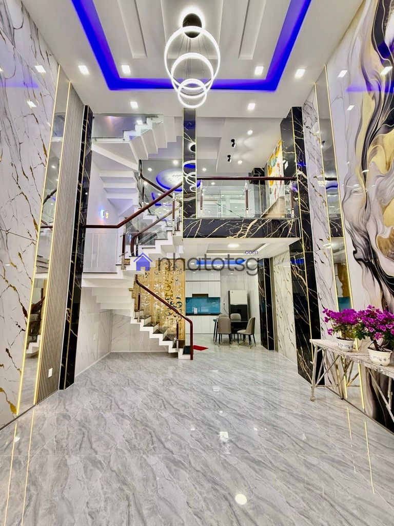 HẺM TRẢI NHỰA 10M - KHU PHÂN LÔ - NGANG 5M - 5 TẦNG BTCT - GẦN PHẠM VĂN CHIÊU, CHỢ THẠCH ĐÀ