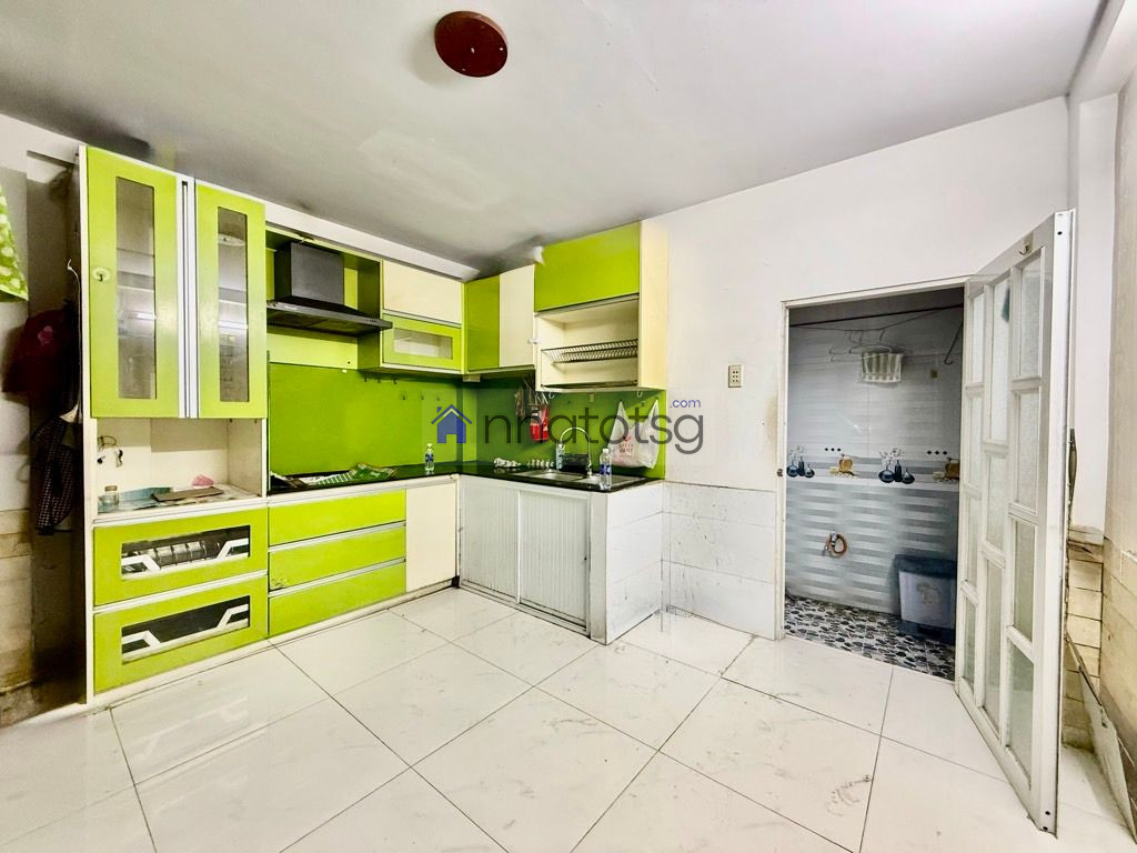 HẺM XE HƠI - 4 TẦNG BTCT - NGAY CHỢ HẠNH THÔNG TÂY.