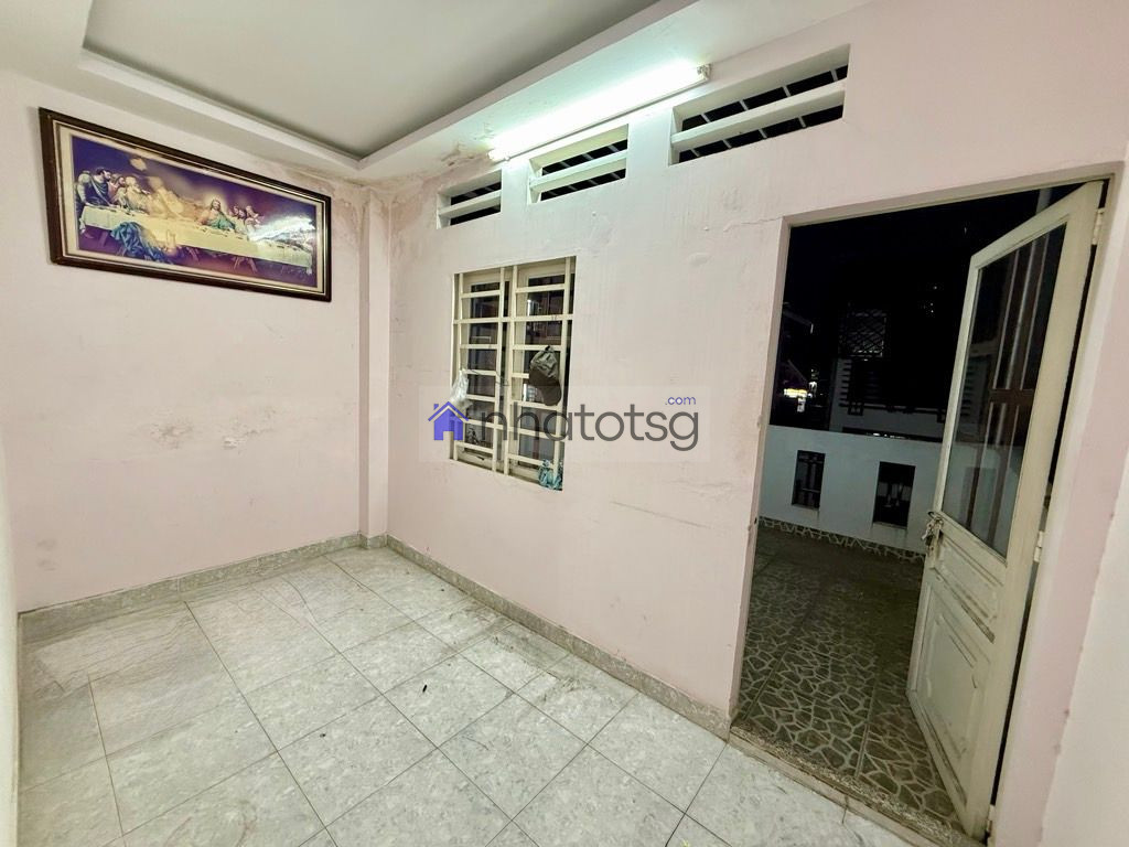 HẺM XE HƠI - 4 TẦNG BTCT - NGAY CHỢ HẠNH THÔNG TÂY.