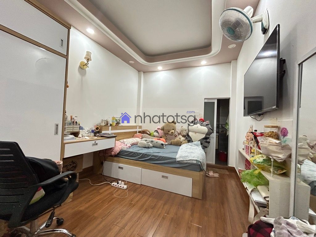 HẺM Ô TÔ SÁT MẶT TIỀN - 4 TẦNG SÂN THƯỢNG KIÊN CỐ.