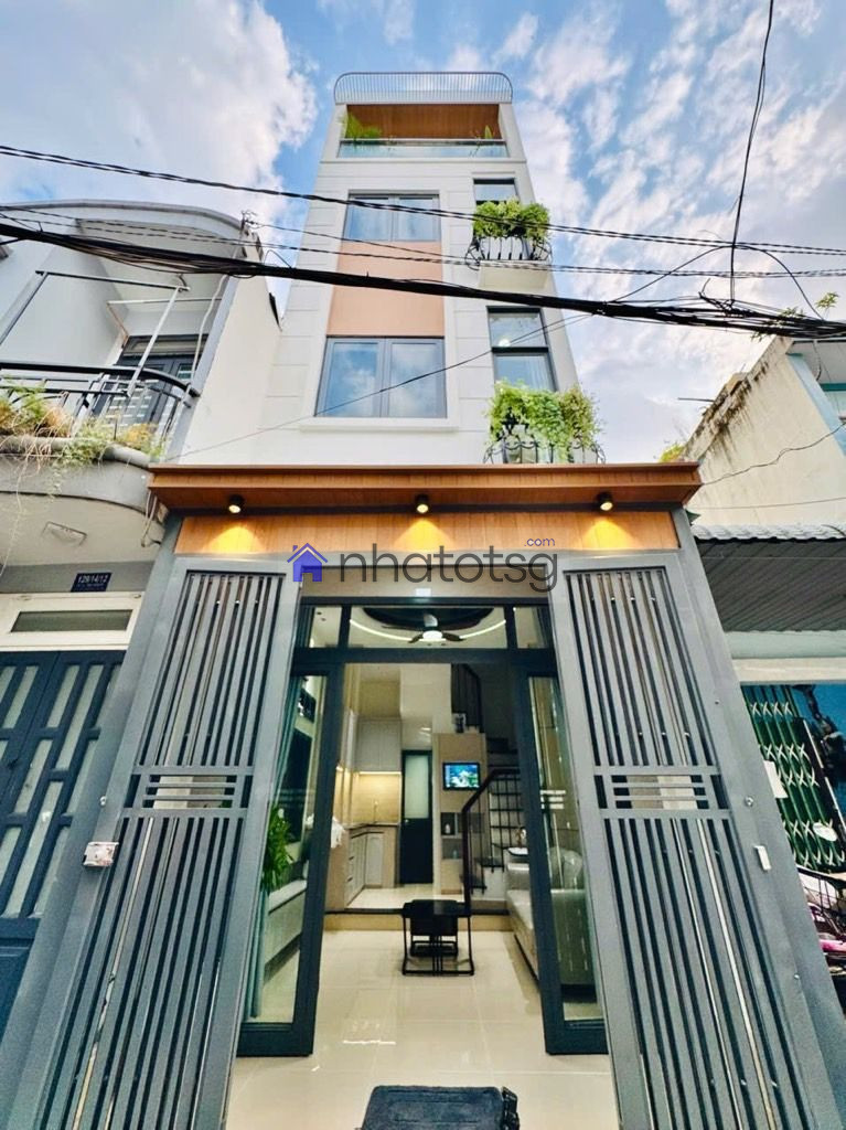 NHÀ ĐẸP - HẺM 3M KẾ BÊN HXH THÔNG - 4 TẦNG.