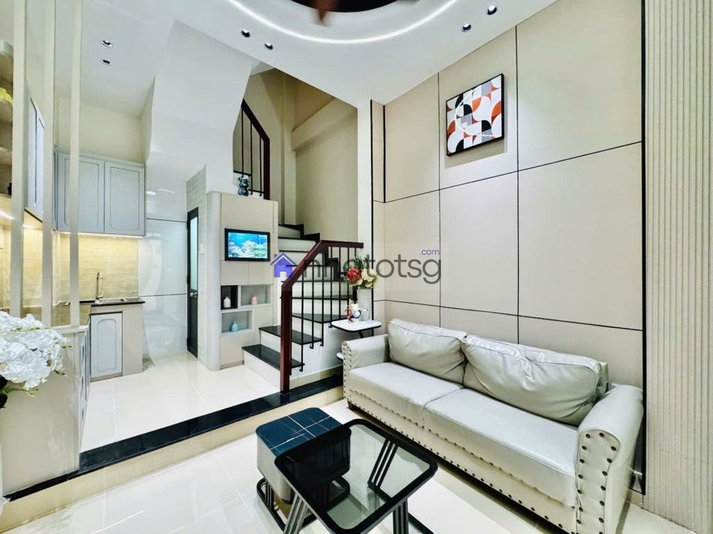 NHÀ ĐẸP - HẺM 3M KẾ BÊN HXH THÔNG - 4 TẦNG.