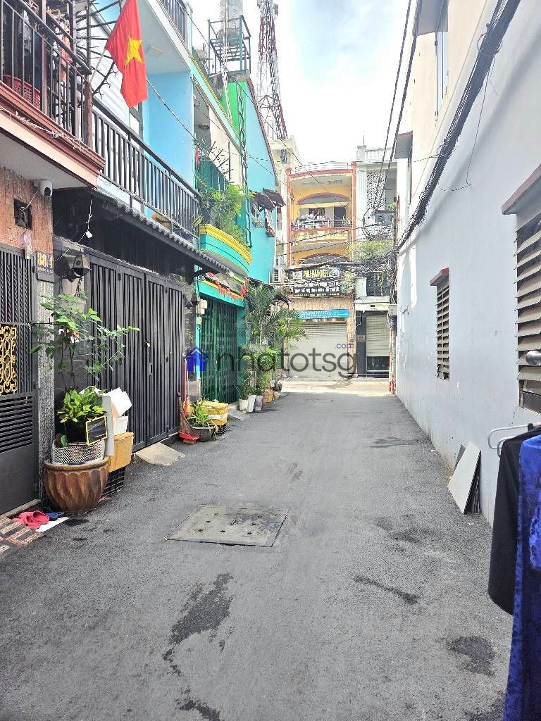 HXH THÔNG THẲNG 1 TRỤC, 3 BƯỚC RA MẶT TIỀN - 4X12 VUÔNG VỨC, PHÁP LÝ CHUẨN - KHU DÂN TRÍ