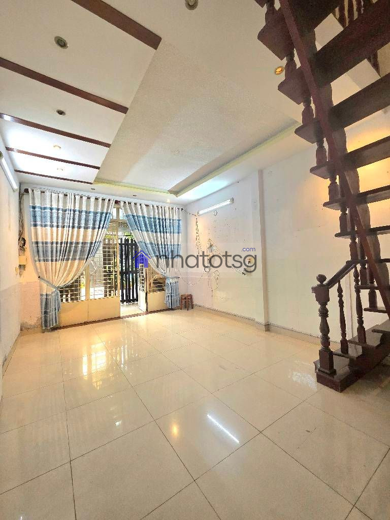 HXH THÔNG THẲNG 1 TRỤC, 3 BƯỚC RA MẶT TIỀN - 4X12 VUÔNG VỨC, PHÁP LÝ CHUẨN - KHU DÂN TRÍ