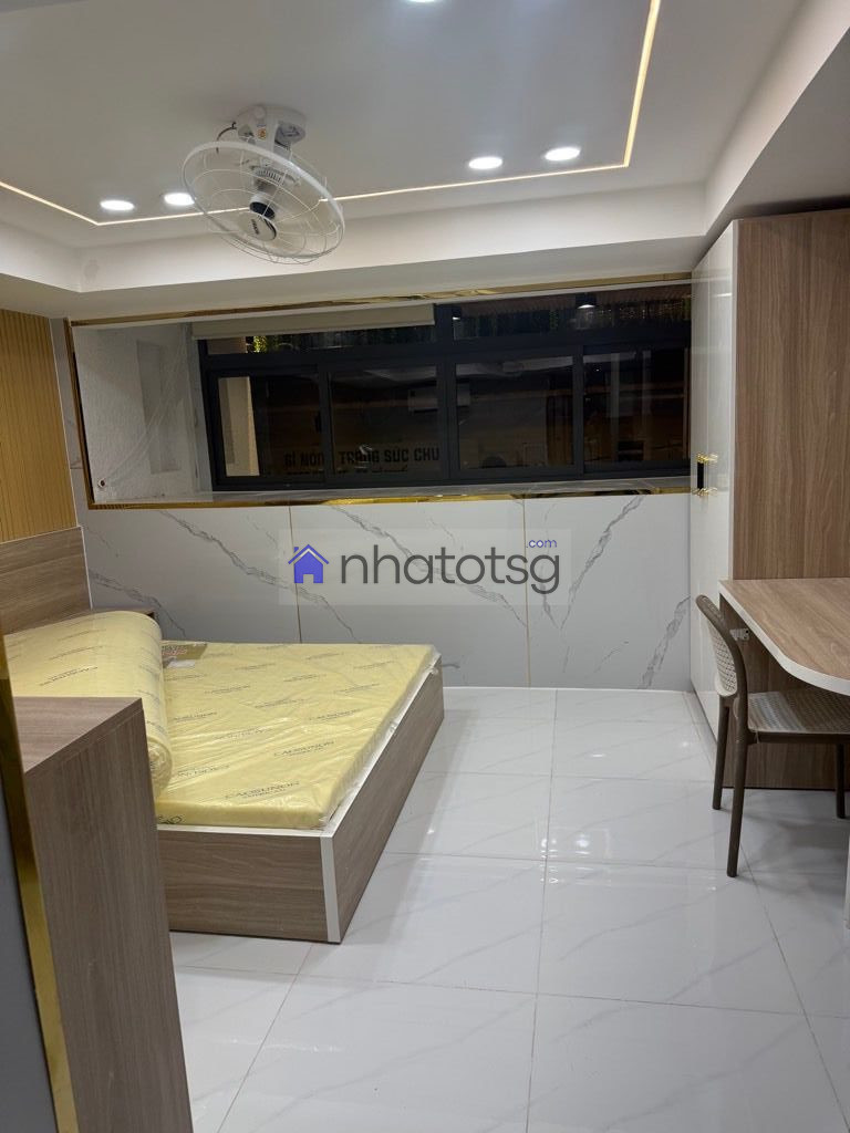 CĂN HỘ DỊCH VỤ 4 TẦNG - XE HƠI NGỦ TRONG NHÀ.