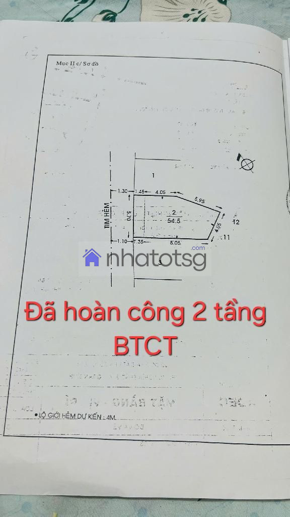 NHÀ 2 TẦNG BTCT. NGAY NGÃ TƯ LÝ THƯỜNG KIỆT, SÁT BÊN Q10. HXH CÁCH CỬA 10M.