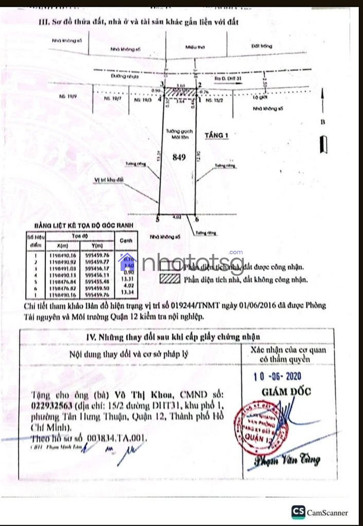 BÁN ĐẤT TẶNG NHÀ C4 - GIÁP GÒ VẤP HẺM 4M XE HƠI QUAY ĐẦU