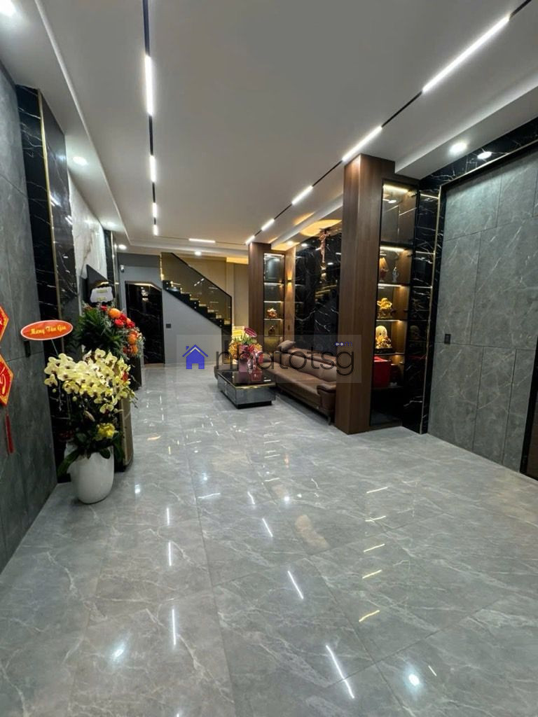 Ô TÔ NGỦ TRONG NHÀ, 3 TẦNG, THIẾT KẾ HIỆN ĐẠI, TẶNG FULL NỘI THẤT.