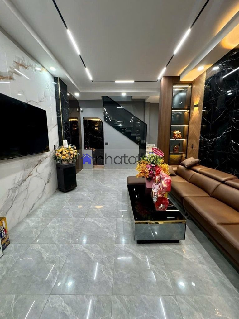 Ô TÔ NGỦ TRONG NHÀ, 3 TẦNG, THIẾT KẾ HIỆN ĐẠI, TẶNG FULL NỘI THẤT.