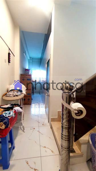 NHÀ 3 TẦNG MẶT TIỀN 12M - VIP HÓC MÔN –DT 102M2– FULL ODT – KD ĐỈNH. 