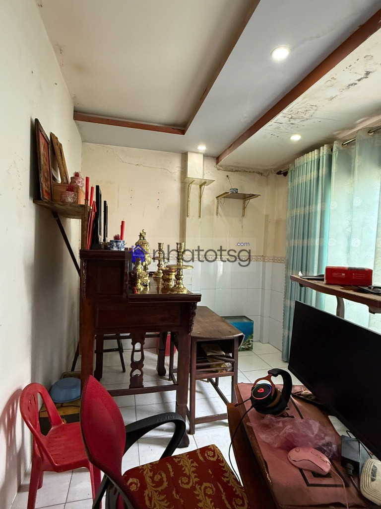 KHU VIP BÀU CÁT - TÂN BÌNH - NHÀ 3 TẦNG BTCT - GẦN MT - TẶNG NỘI THẤT GỖ XỊN - VUÔNG A4.