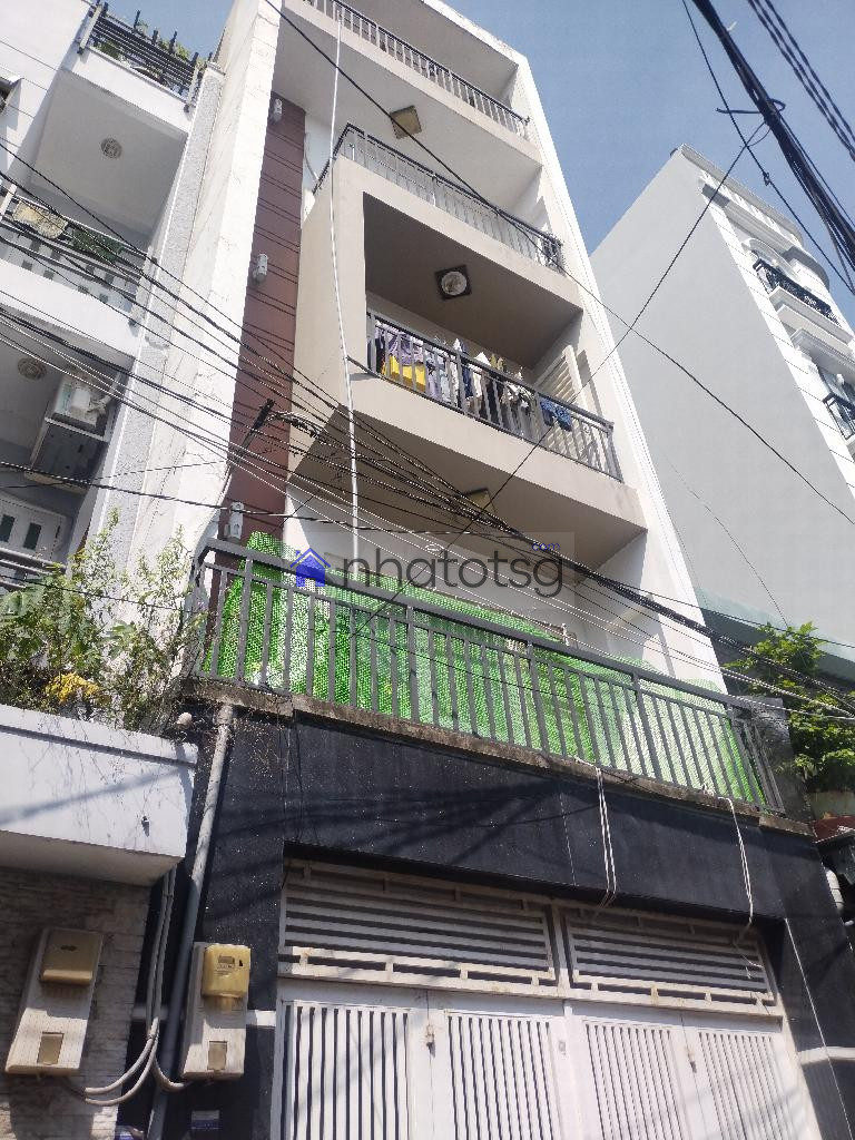 NHÀ 5 TẦNG ĐANG CHO THUÊ CĂN HỘ TỔNG 32TR/ THÁNG - HAI MẶT HẺM - SỔ KHÔNG LỘ GIỚI