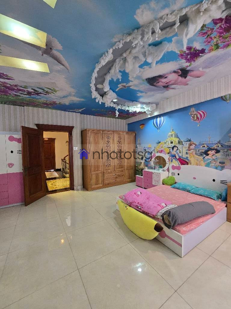 BIỆT THỰ 6 TẦNG, HẺM XE TẢI, XÂY DỰNG + NỘI THẤT HẾT 5 TỶ.