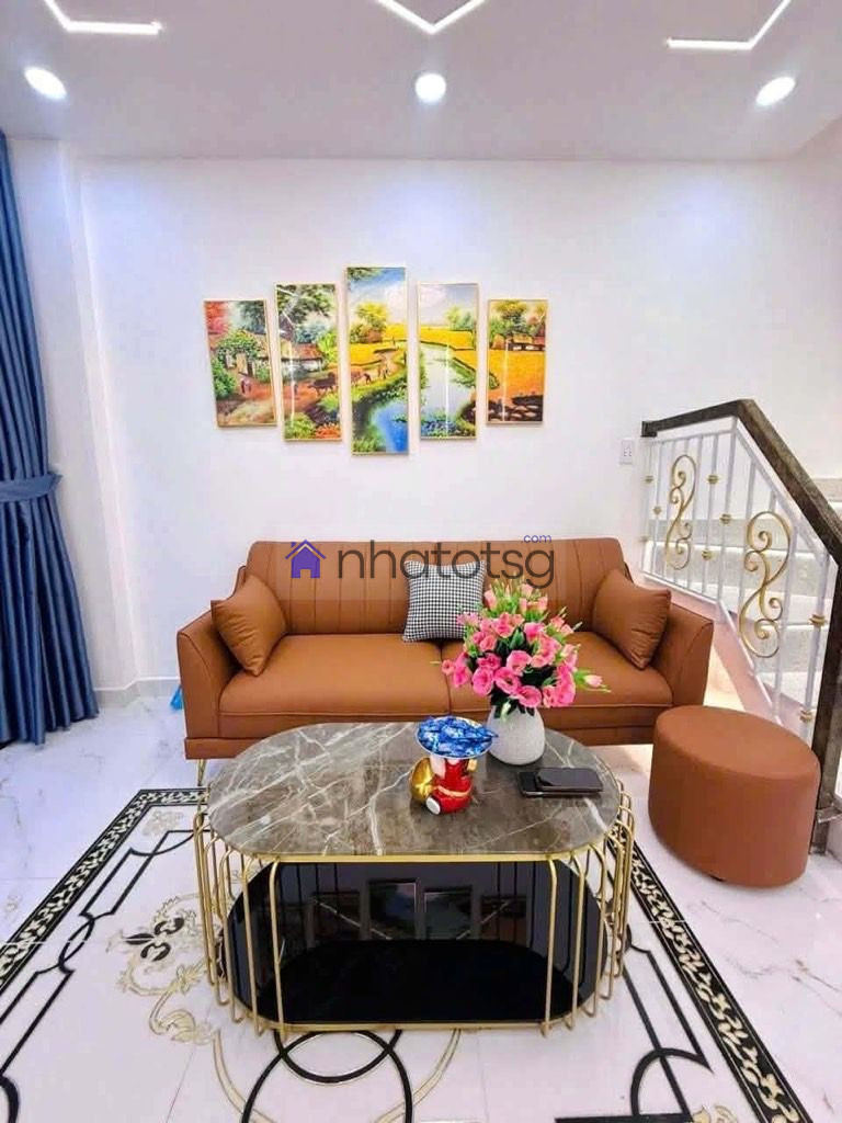 NHÀ ĐẸP MỚI KENG FULL NỘI THẤT - THÔNG PHAN HUY ÍCH - SỔ VUÔNG A4.